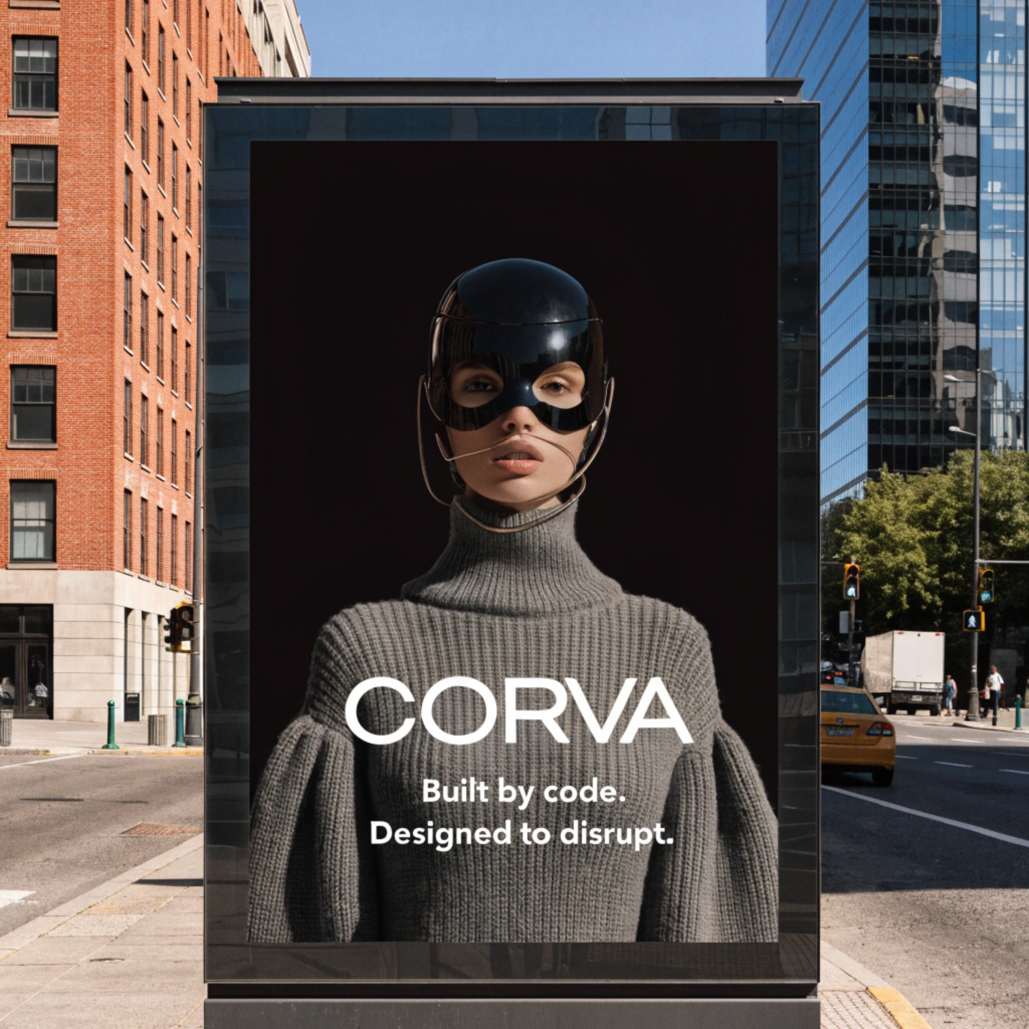 CORVA billboard campaign