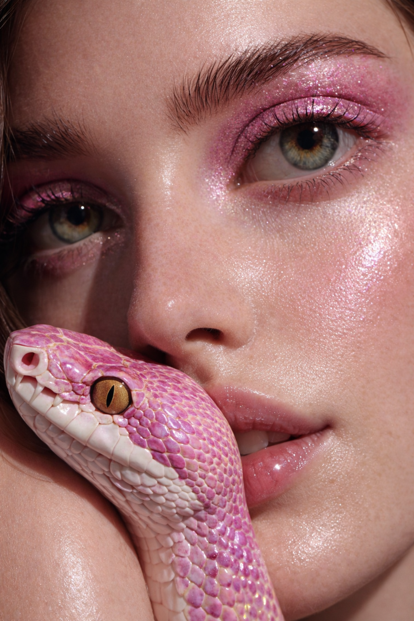 Editorial beauty visual